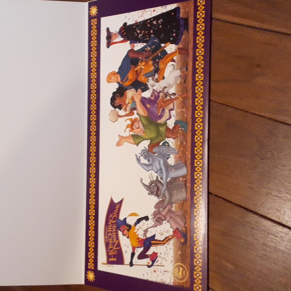Disney Hunchback of Notre Dame Special Edition Lithograph, 1996